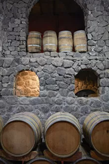 Interiors Gallery: Oak Barrels inside the 'Bodega Finca Quara'winery, Cafayate