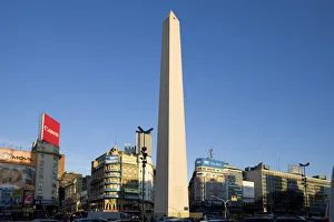 Images Dated 1st September 2008: Obelisco, Buenos Aires, Argentina