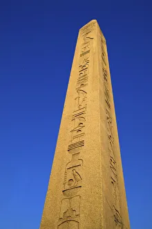 Obelisks Prints: Obelisk of Theodosius, Istanbul, Turkey