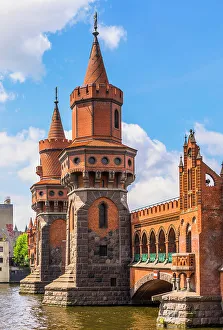 Oberbaum Bridge Prints: Oberbaum Bridge, Berlin, Germany, Europe