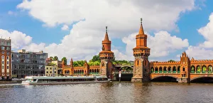 Oberbaum Bridge Prints: Oberbaum Bridge, Berlin, Germany, Europe