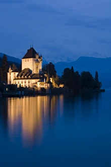 Lake Thun Prints: Oberhofen castle