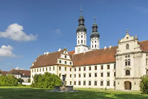 Images Dated 23rd March 2022: Obermarchtal Monastery near Ehingen, Upper Swabia Baroque Road, Upper Swabia, Baden-Wurttemberg