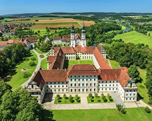 Upper Swabia Prints: Obermarchtal Monastery near Ehingen