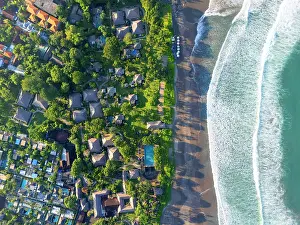 Straight Down Prints: Oberoi Hotel and Seminyak Beach, Bali, Indonesia