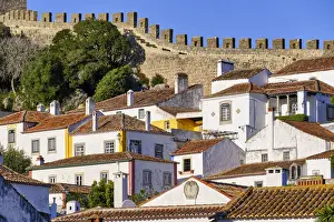 Obidos, a traditional medieval village taken to the moors in the 12th century. Portugal