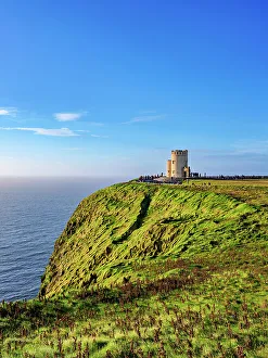 Images Dated 3rd April 2023: O'Brien's Tower, Cliffs of Moher, County Clare, Ireland