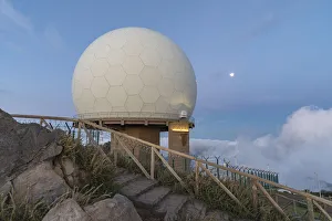 Observatory Prints: Observatory on the summit of Pico do Arieiro, Funchal, Madeira Island, Portugal