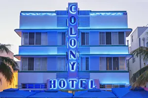 Images Dated 25th May 2021: Ocean drive, South Beach, Miami, Florida, USA