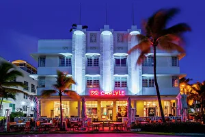 Unique Prints: Ocean Drive, South Miami Beach, Miami, Florida, USA