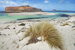 Chania Prints: Ocean impression at Cape Tigani at Balos Bay - Greece, Crete, Chania, Gramvoussa