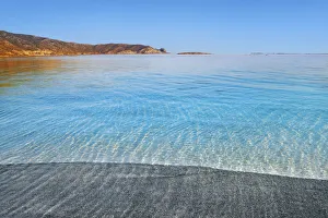 Water Surface Prints: Ocean impression at Elafonisi Beach - Greece, Crete, Chania, Elafonisi (DM)