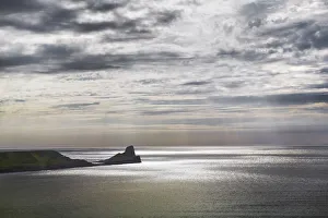 Ocean impression at Rhossili Bay - United Kingdom, Wales, Swansea, Gower