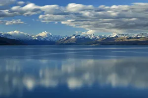 Oceania, New Zealand, Aotearoa, South Island, Canterbury, Southern Alps, Lake Pukaki