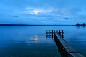 Oceania, New Zealand, Aotearoa, South Island, Te Anau, Pier