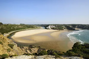Odeceixe beach in the Costa Vicentina. Algarve, Portugal