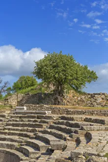 Odeon, ruins of ancient Troy, Canakkale Province, Turkey