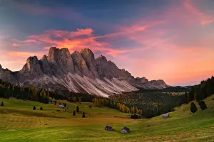 Odle, Funes, Dolomites, Trentino alto Adige, Italy