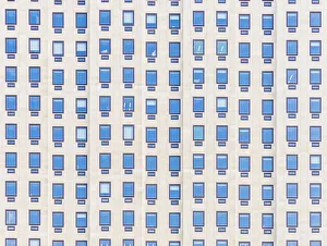Images Dated 31st March 2020: Office Windows, London, England