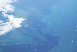 Images Dated 11th January 2017: Offshore wind farm off the the east coast of UK