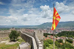 Macedonia Prints: Ohrid Castle, Ohrid, North Macedonia