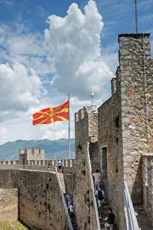 Macedonia Prints: Ohrid Castle, Ohrid, North Macedonia
