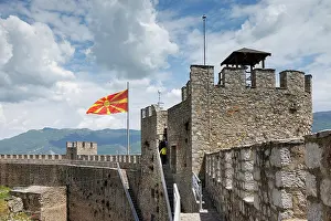 Macedonia Prints: Ohrid Castle, Ohrid, North Macedonia