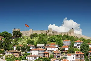 Macedonia Prints: Ohrid Castle, Ohrid, North Macedonia