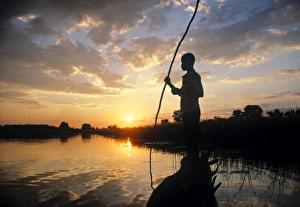 Sun Set Prints: Okavango Delta