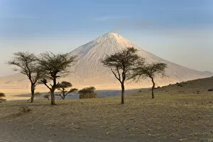 Ol Doinyo Lengai volcano, Lake Natron, Tanzania