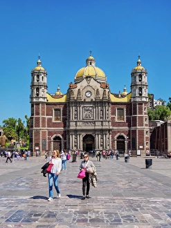 Old Basilica of Guadalupe, Plaza de las Americas, Villa de Guadalupe, Mexico City, Mexico