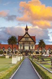 Old Bath House, Museum of Art & History, Rotorua, North Island, New Zealand