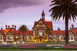 Old Bath House, Museum of Art & History, Rotorua, North Island, New Zealand