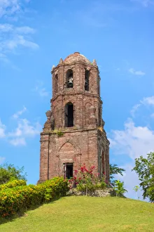 The old bell tower of Saint Augustine Parish Church, commonly known as Bantay Church