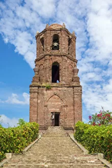 Images Dated 9th May 2019: The old bell tower of Saint Augustine Parish Church, commonly known as Bantay Church