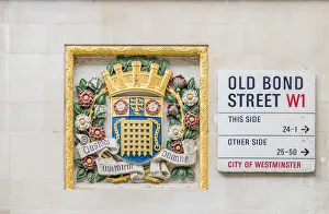 Sign Gallery: Old Bond Street, Mayfair, London, England, Uk