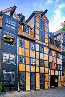 Kobenhavn Prints: An old building, dating from 1755