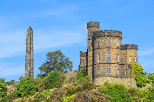 Scottish Capital Prints: Old Calton Burial Gound, Political Martyrs Monument, Calton Hill, Edinburgh, Scotland