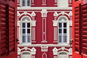 Window Gallery: Old Chinese Merchant House, China Town District, Singapore, South East Asia