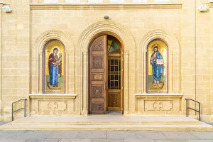 Athienou Prints: Old Church Chryseleousa Panagia, Athienou, Nicosia District, Cyprus