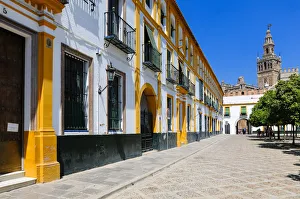 Old city center in Seville, Andalusia, Spain, Europe