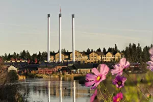 The Old Mill along the Deschutes River, Bend, Oregon, USA