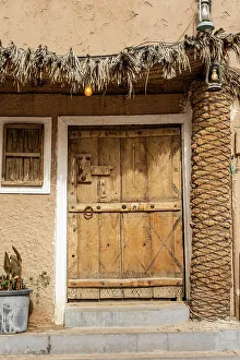 Old door, Diriyah, Riyadh, Saudi Arabia