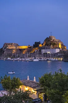 The Old Fortress, Corfu Town, Corfu, Ionian Islands, Greece