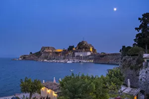 Images Dated 22nd September 2021: The Old Fortress, Corfu Town, Corfu, Ionian Islands, Greece