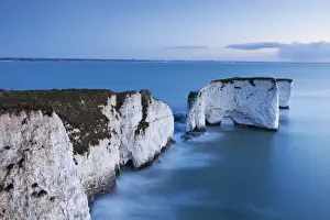 Old Harry Rocks at Handfast Point are the start of the Jurassic Coast World Heritage Site