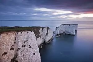 Old Harry Rocks at the start of the Jurassic Coast World Heritage Site, Dorset, England