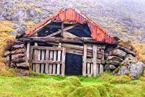 Old hut, Iceland