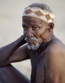 African Man Gallery: An old !Kung man