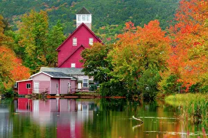 Old Mill Lake Winnipesaukee, New Hampshire, New England, USA